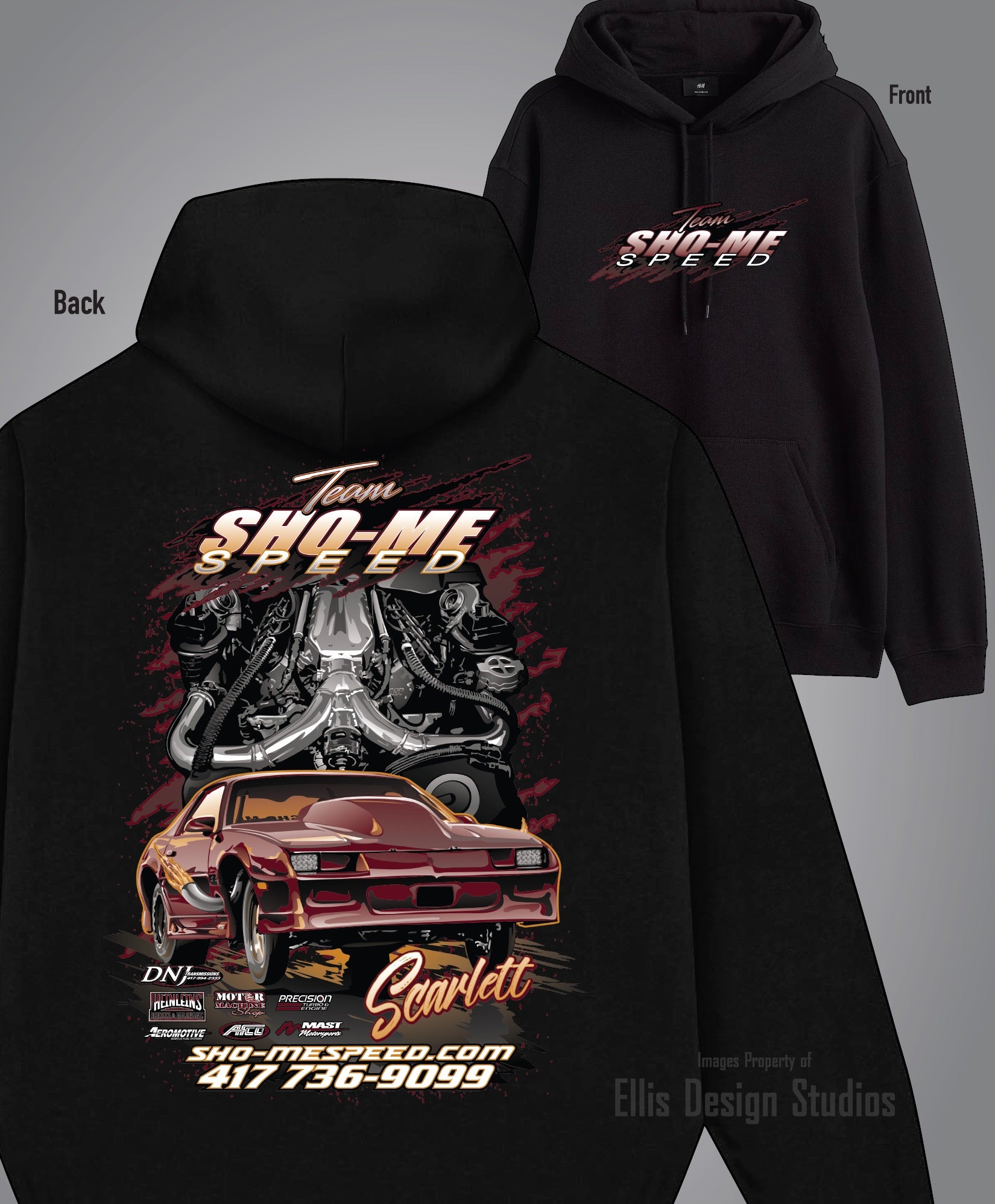 Scarlett Sho-Me Speed Hoodie