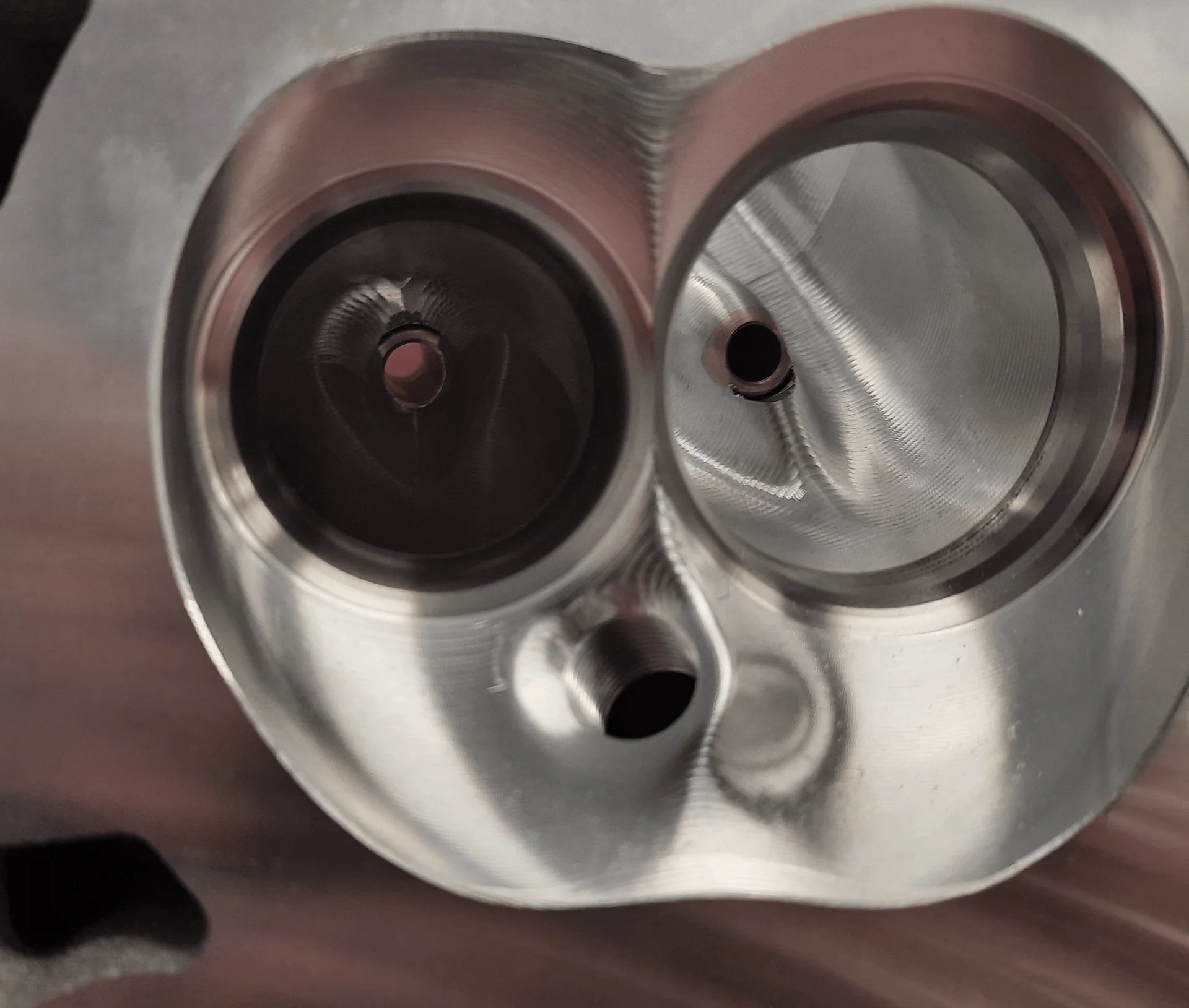 Cathedral Port 5.3L 3.780" (+) Bore - Pair Black Label CNC Cylinder Head - Stainless or Titanium Valves