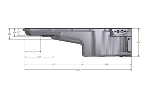 Holley LS Retro-Fit Oil Pan Front Clearance