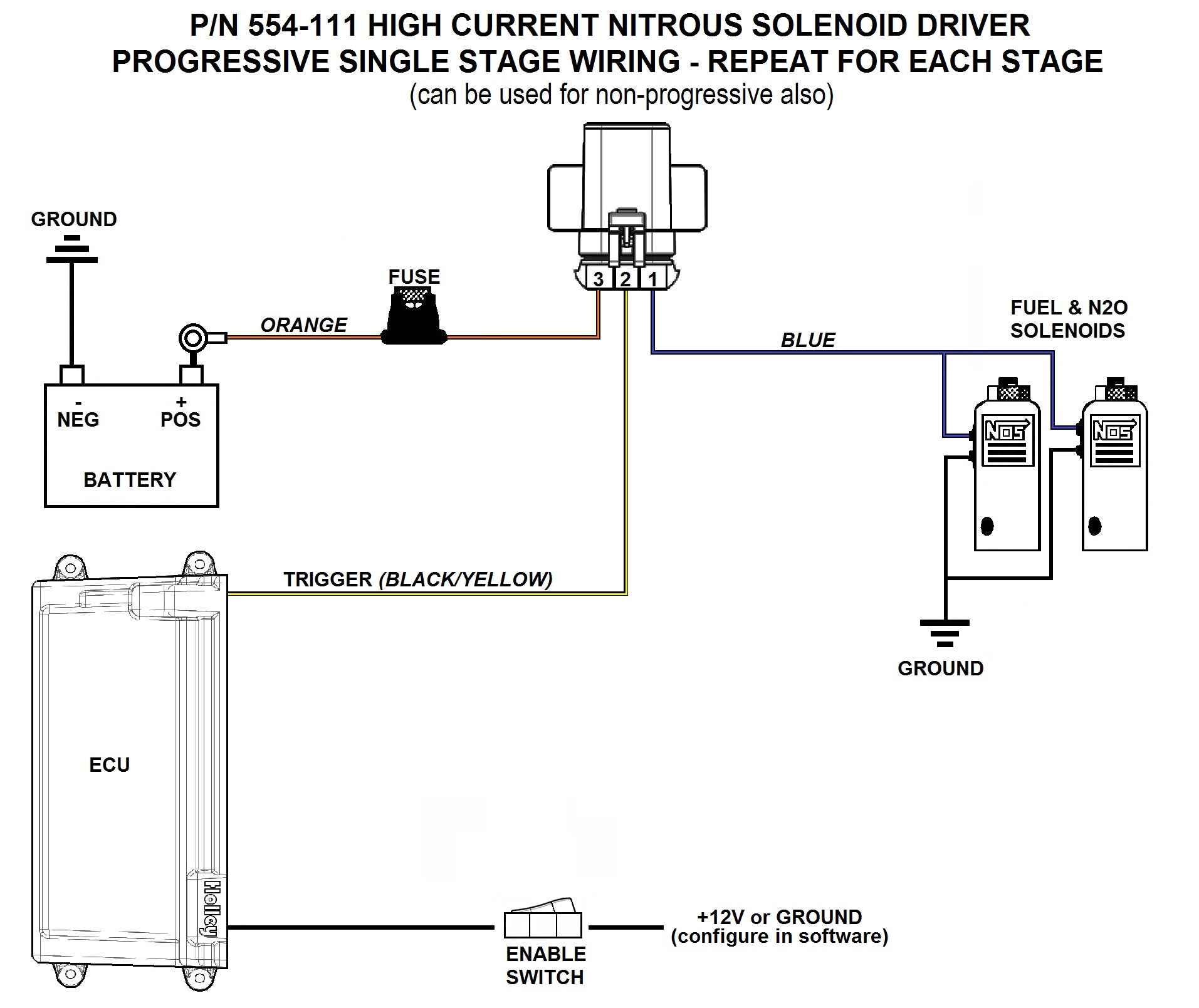 High Current Solenoid Nitrous Driver