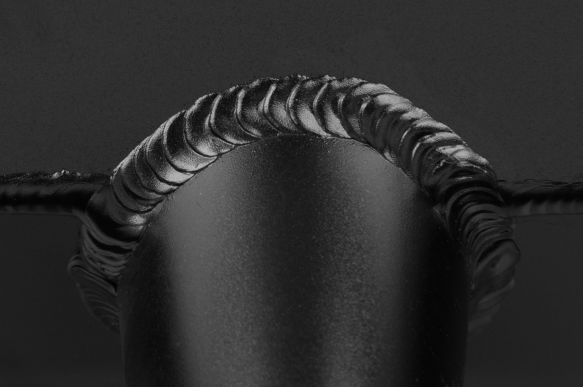 Holley Sniper EFI Fabricated Intake Manifold LS1/LS2/LS6 cathedral port 102mm Black