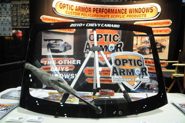 Optic Armor Rear 1/4" Drop-In Black-Out 5th Gen Camaro