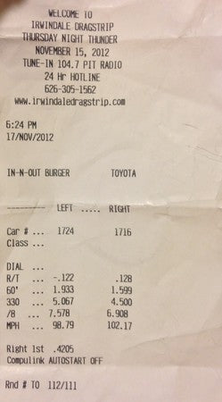 BRIAN TOOLEY POSITIVE DISPLACEMENT SUPERCHARGED STAGE I CAMSHAFT