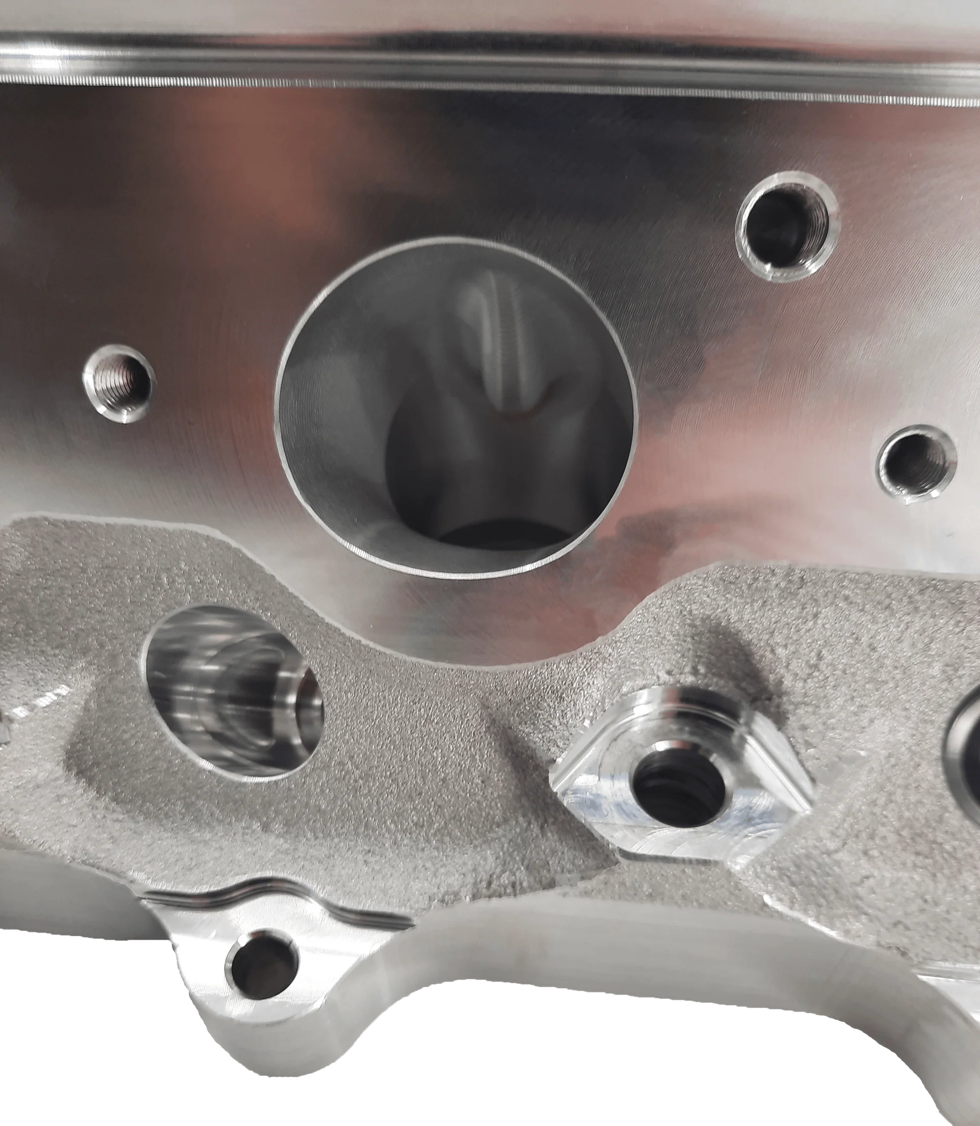 Cathedral Port 5.3L 3.780" (+) Bore - Pair Black Label CNC Cylinder Head - Stainless or Titanium Valves
