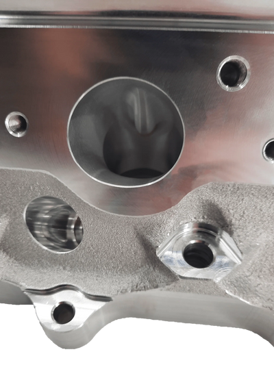 Cathedral Port 5.3L 3.780" (+) Bore - Pair Black Label CNC Cylinder Head - Stainless or Titanium Valves