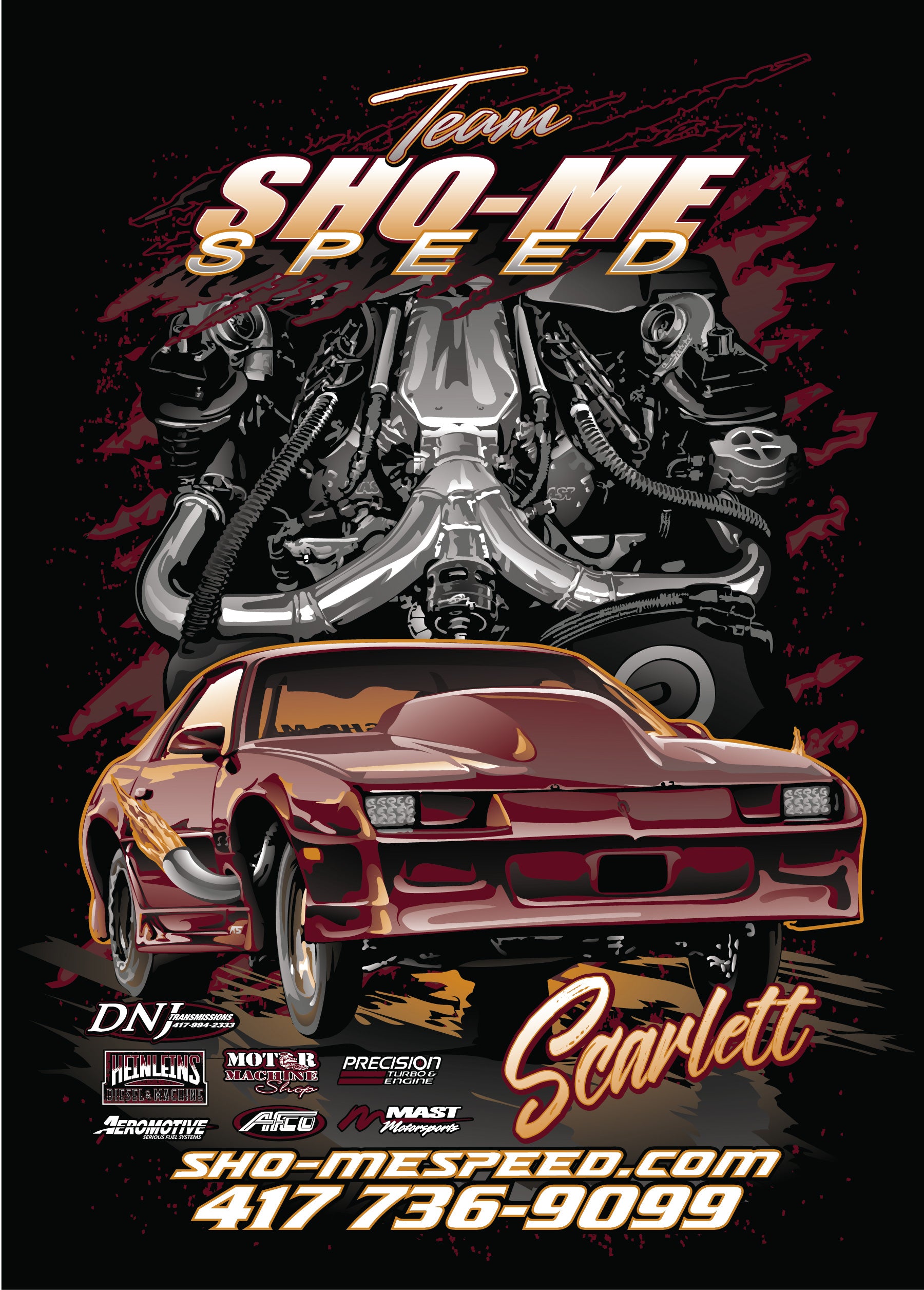 Scarlett Sho-Me Speed T-Shirt