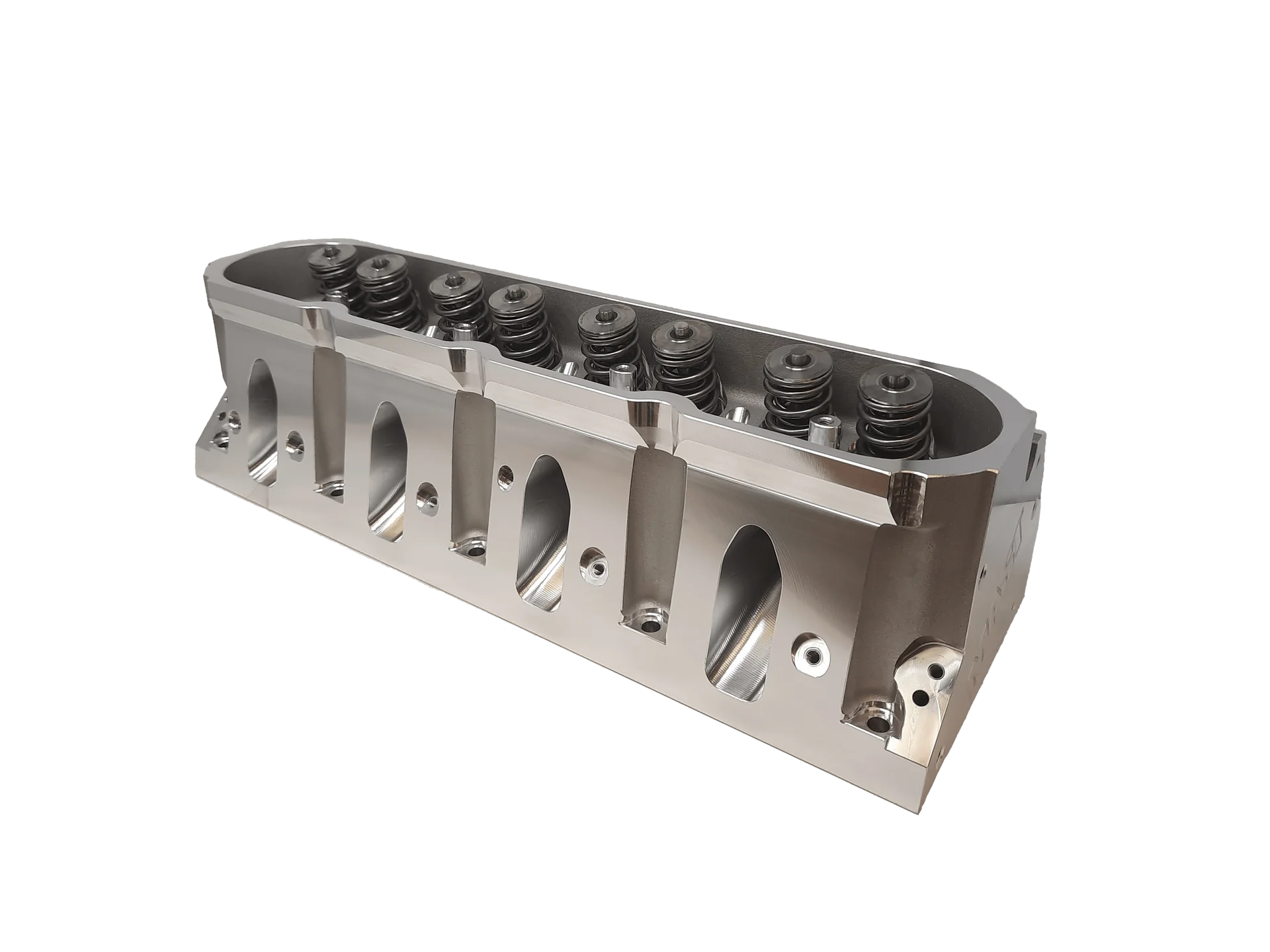 Cathedral Port 5.3L 3.780" (+) Bore - Pair Black Label CNC Cylinder Head - Stainless or Titanium Valves