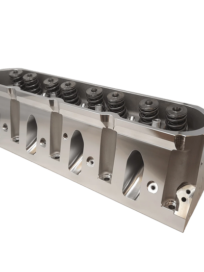 Cathedral Port 5.3L 3.780" (+) Bore - Pair Black Label CNC Cylinder Head - Stainless or Titanium Valves