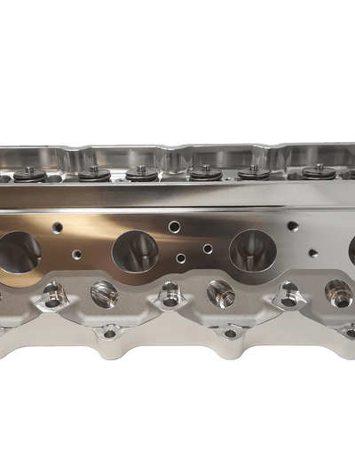 Cathedral Port 5.3L 3.780" (+) Bore - Pair Black Label CNC Cylinder Head - Stainless or Titanium Valves