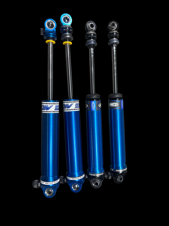 Sho-Me Speed  AFCO Index/Bracket Shock Package – Double Adjustable, Custom-Valved for 800–1500 hp (2800–3400 lb)