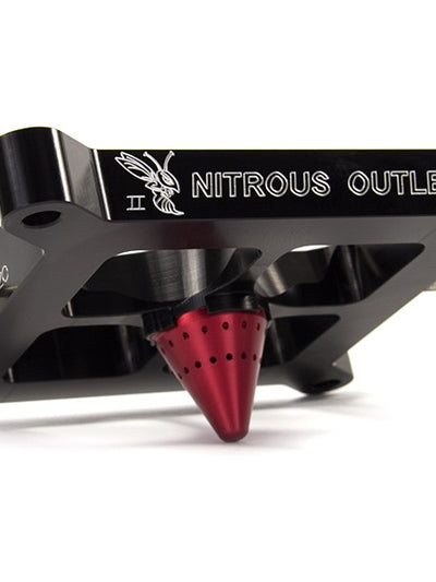 Nitrous Outlet Stinger 4150 flange plate