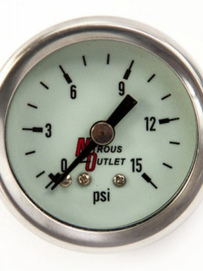 0-15psi Fuel Pressure Gauge