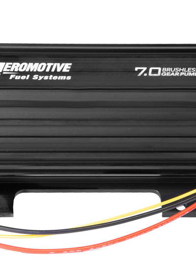 Aeromotive Universal 7.0 gpm Brushless Spur Gear Pump Variable Speed In-Line