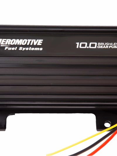 Aeromotive Universal 10.0 gpm Brushless Spur Gear Pump Variable Speed In-Line