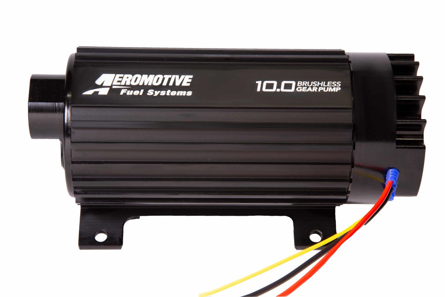 Aeromotive Universal 10.0 gpm Brushless Spur Gear Pump Variable Speed In-Line