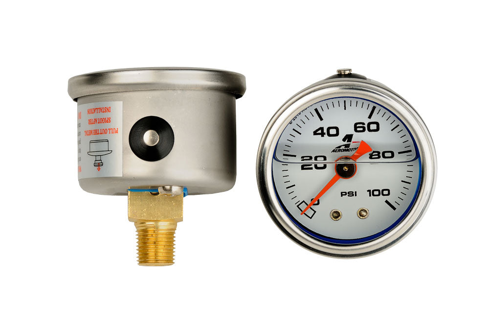 0-100 psi Fuel Pressure gauge