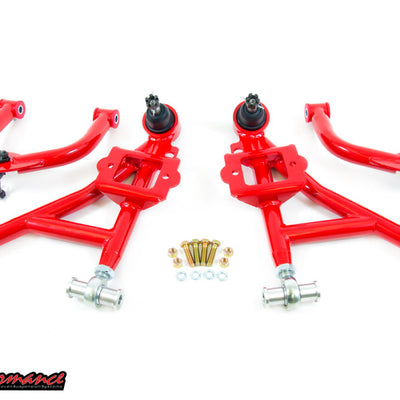 1993-2002 GM F-Body Front A-Arm Kit, Adjustable Lower, Budget Drag