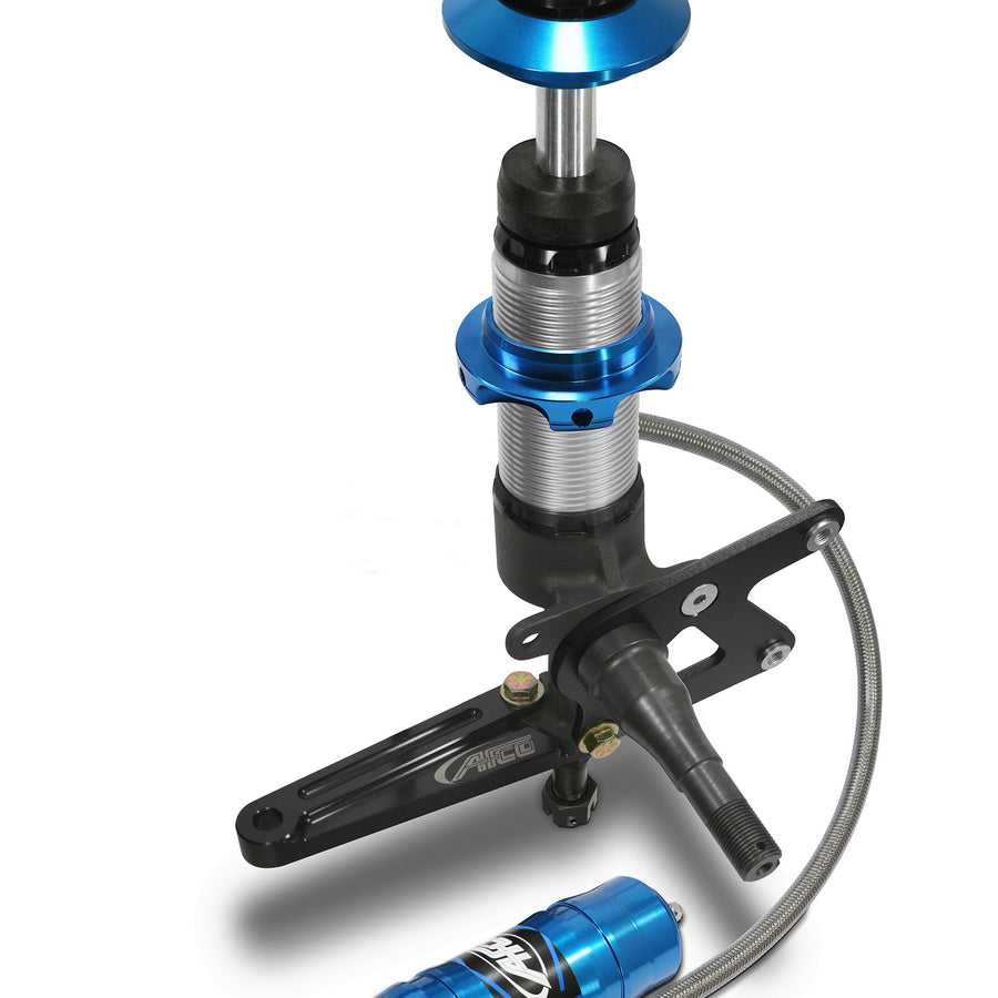 Pair of Terminator Spindle Mount Adjustable Struts Steel Steering Arm 2.5 Inch Stroke 8.2 Comp 11.63 Inch Ext