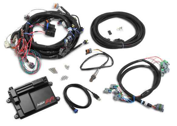 Holley HP EFI ECU & Harness Kits GM LS2/3/7 (58x crank sensor)