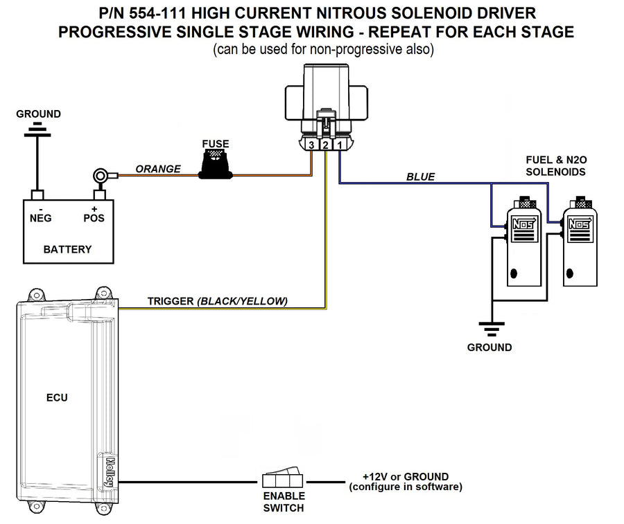 High Current Solenoid Nitrous Driver