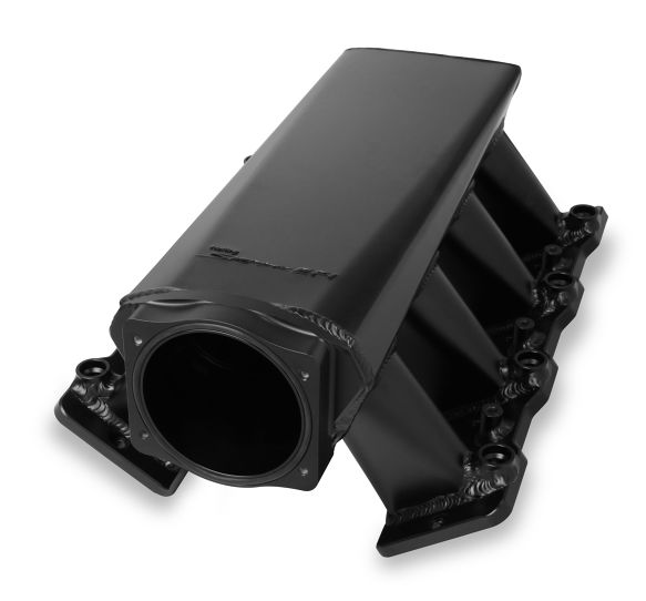 Holley Sniper EFI Fabricated Intake Manifold LS1/LS2/LS6 cathedral port 92mm Black