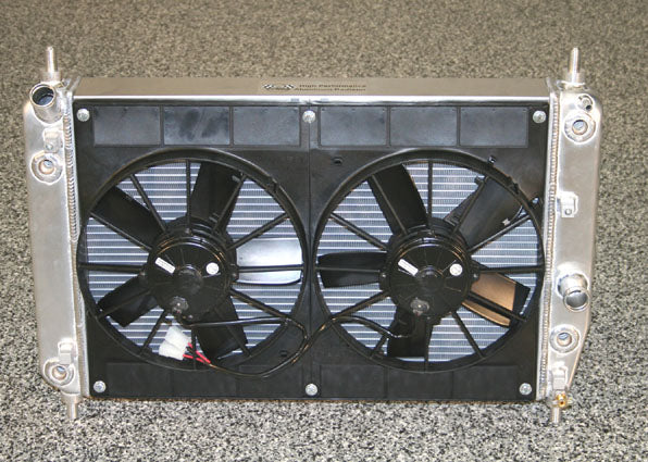 Dewitts Add-On Fan Kits Dual fan upgrade 2005+ C6 Vette