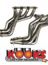 Kooks Custom Headers 2010 Camaro, 1 7/8" x 3" L/T Headers W/ Catted Mid Pipe