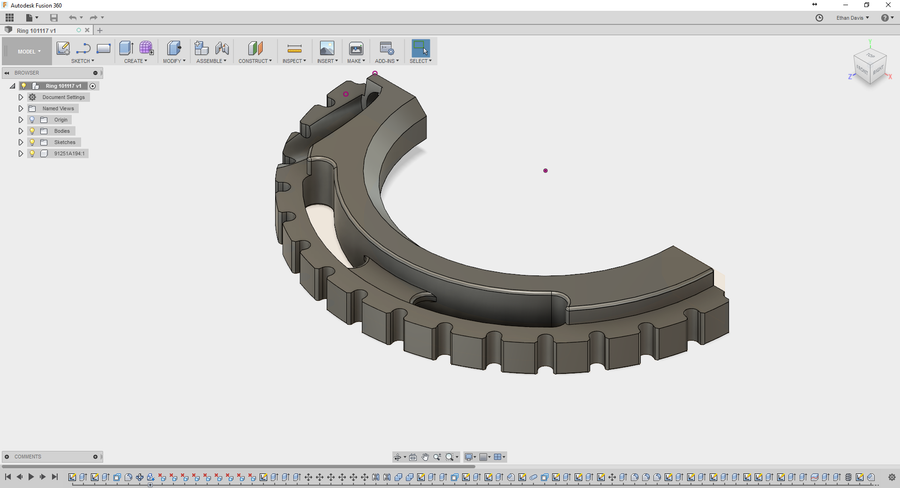 32 Tooth Drive Shaft RPM Ring