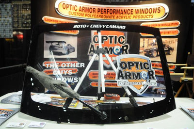Optic Armor Rear 1/4" Drop-In Black-Out 5th Gen Camaro
