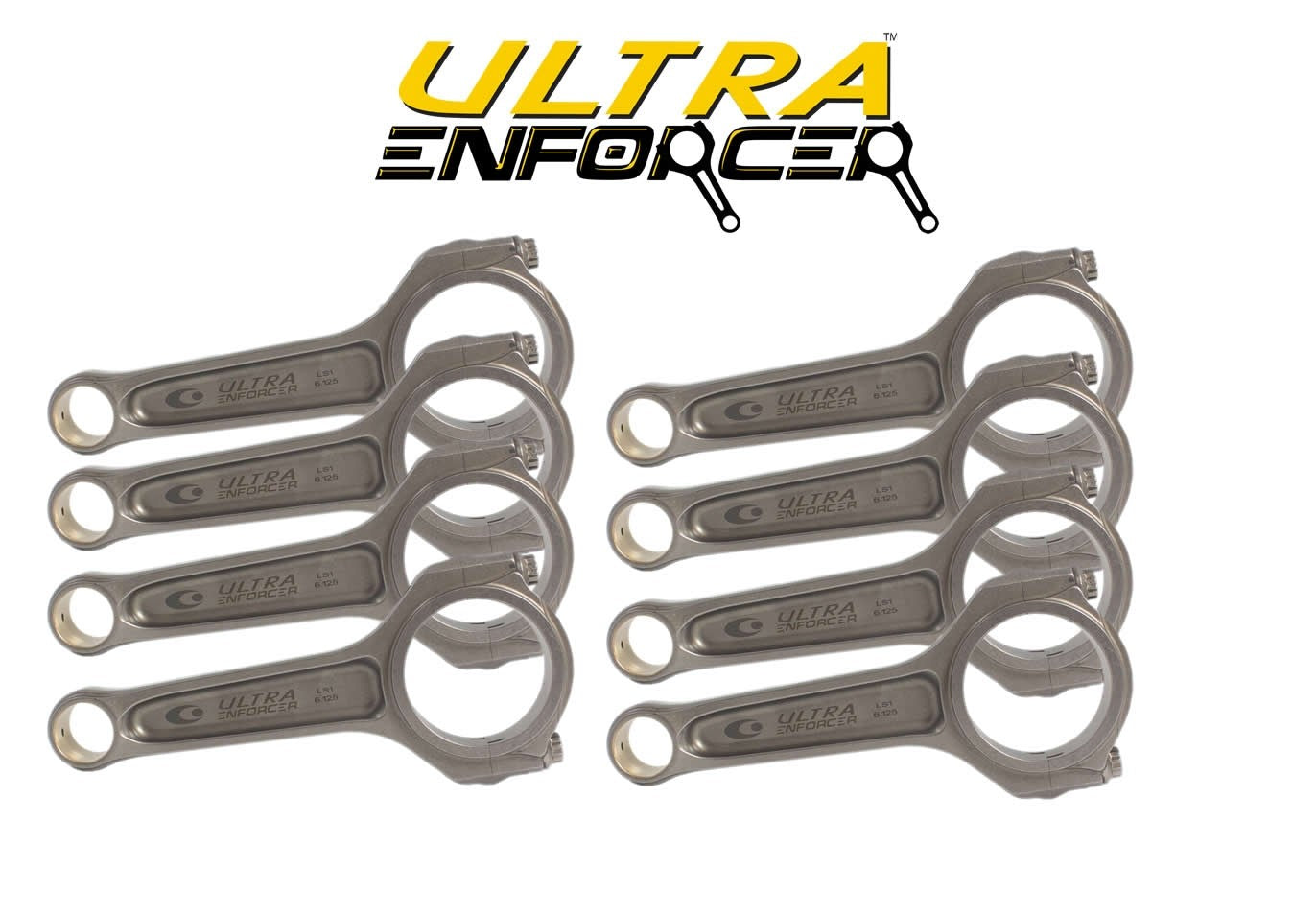 Callies Ultra Enforcer I-Beam Connecting Rod 6.125" Long (Bolt Upgrade)