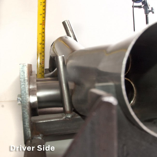 GM LS1 Turbo Headers: Down and Forward