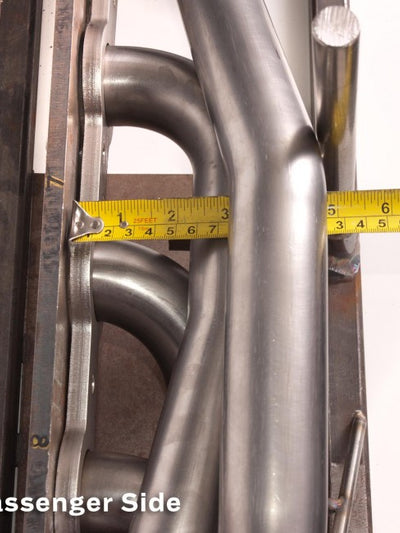 GM LS1 Turbo Headers: Down and Forward