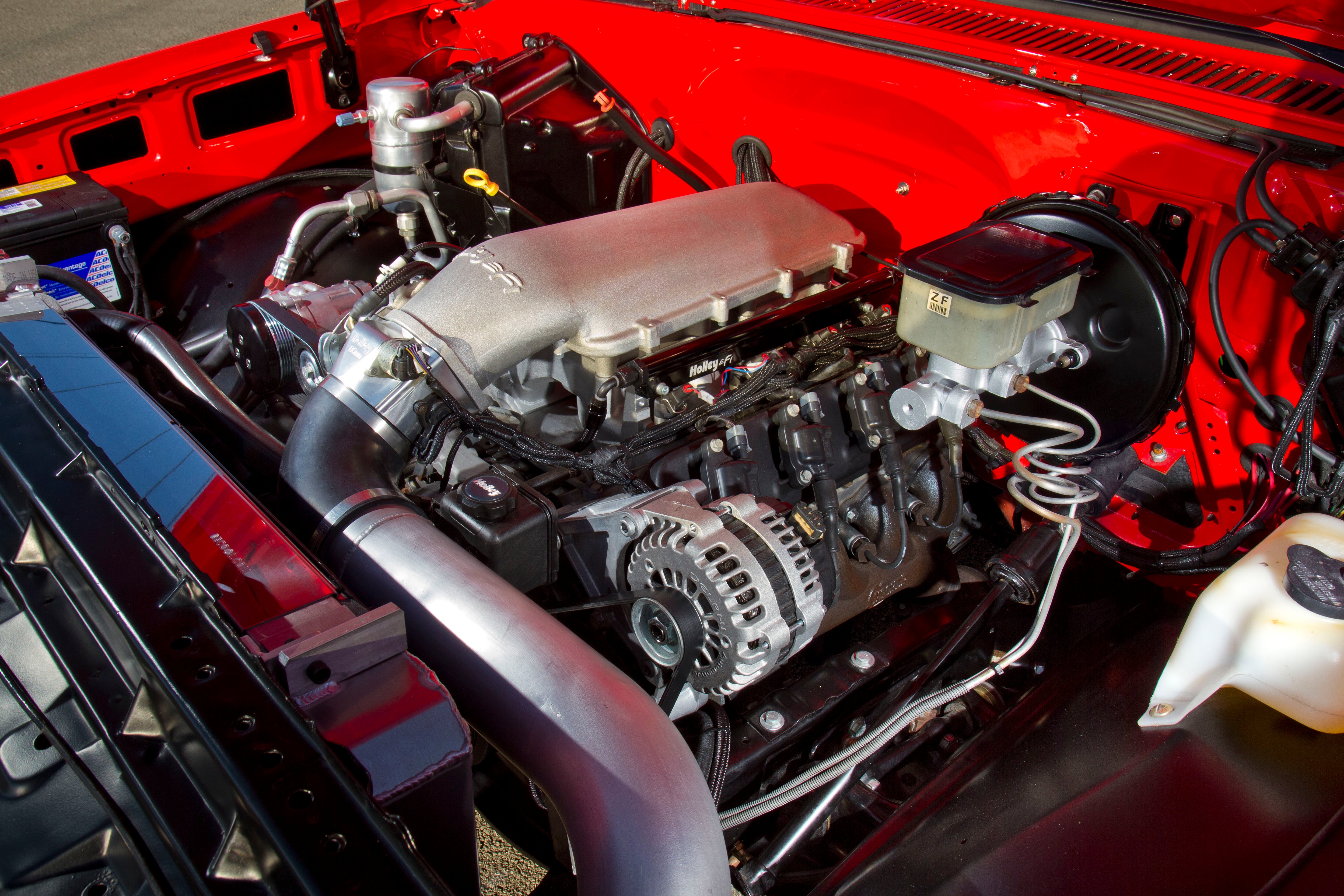 Holley Mid-Rise Intake - GM LS1/LS2/LS6